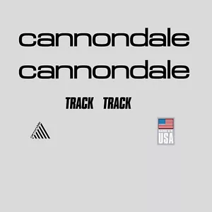 Cannondale Training bicycle Rahmen Sticker - decals: Schwarz N.12 - Bild 1 von 1