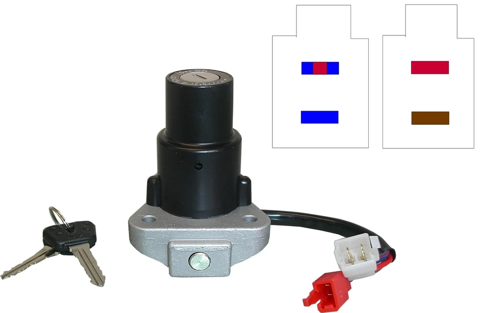 Interruptor de encendido para Yamaha XJ 700 1986 (0700 CC) Foto 1 de 1