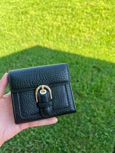 Portafoglio Michael Kors Cooper in pelle porta carte di credito nero - Foto 1 di 6