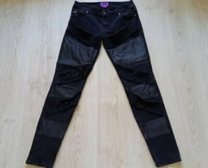 Tripp NYC Pants Spikes Size 28/7 Daang Goodman Black Punk Gothic - Picture 1 of 7