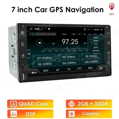 Android 10 Autoradio GPS Navi WIFI 4G Carplay DSP USB RDS 2+32GB Bluetooth 5.0 - Bild 1 von 4