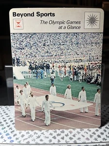 1978 Sportscaster “Olympic Games At A Glance” Italy 03 005 38-18 - Picture 1 of 2