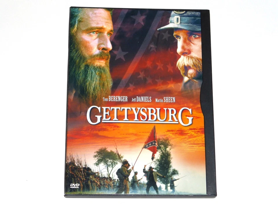 Gettysburg DVD Widescreen 1993 254 mins. TNT Turner Martin Sheen - Image 1 of 3