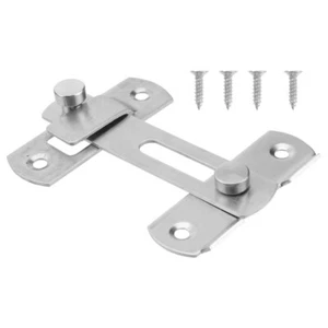 Barn Door Lock Door Cupboard Hasp Door Buckle Padlock Staple Hasp - Picture 1 of 12