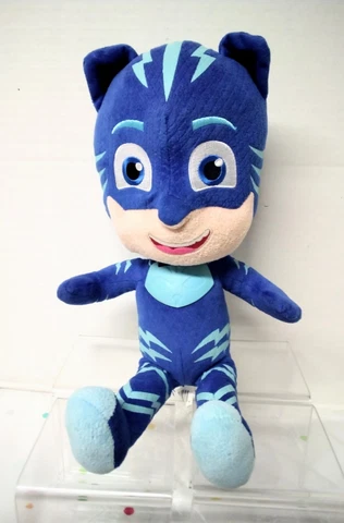 Pj Masks Sing & Talk Catboy 15" Plush Amulet Lights Up Batteries Included Cover