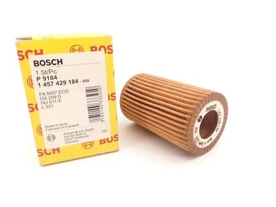 BOSCH 1457429184 Oil Filter for RENAULT Clio Kangoo Twingo 1.0L 1.2L 54-75ps - Image 1 of 3
