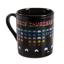 Vocaloid Hatsune Miku x Space Invaders Black Ceramic Mug