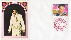 ZAYIX - US 2721 FDC Elvis Presley Bubble Gum Card Cachet Viva Las Vegas white