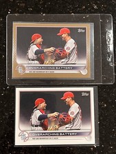 2022 Topps Series 2 Overarching Battery 473 Gold /2022 St. Louis Cardinals Yadi