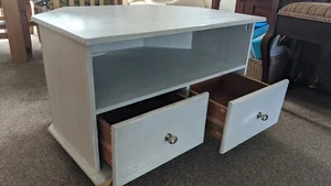 Upcycled TV stand furniture - Picture 1 of 4