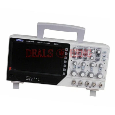 NEW Hantek DSO4204B Digital Storage Bench Type Oscilloscope 64K 4CH 200 MHz - Image 1 of 4