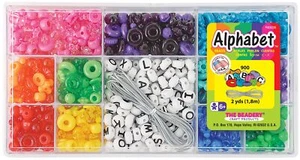 The Beadery 12 Compartment Bead Box-School Days; 900 Beads - Picture 1 of 1