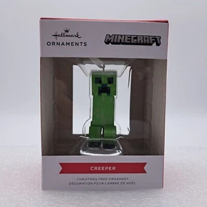 Minecraft Creeper Sello Adorno Coleccionable Árbol de Navidad Verde En Caja Nuevo - Imagen 1 de 8