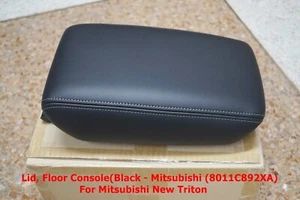 Lid Floor Console Black  Mitsubishi 8011C892XA For New Triton - Picture 1 of 5