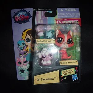 Littlest Pet Shop Neu Pet Pawsabilities Bonnie Barkington 3767 Puffball 3768 - Bild 1 von 1