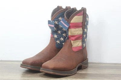 Bota Durango Patriotic Para Hombres Pull-On Bandera Occidental Talla:14D (MB-1065) Foto 1 de 4