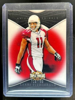2009 Topps Triple Threads Larry Fitzgerald #710/799 Cardinals - Image 1 of 2