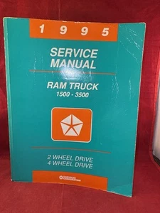 1995 Dodge RAM TRUCK 1500-3500 ASI CERTIFIED SERVICE MANUAL - CHRYSLER - Picture 1 of 4