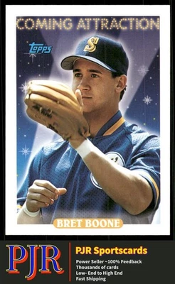 Bret Boone 1993 Topps #808 Seattle Mariners - Image 1 of 2