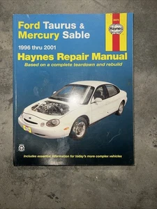 Manual de reparación Haynes #36075 para 96-05 Ford Taurus y Mercury Sable excelente - Imagen 1 de 2