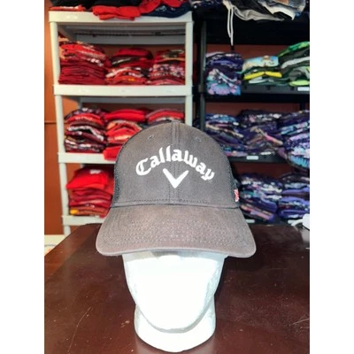Callaway Odyssey Hat X Hot Golf Golfing Black Faded Cap Headwear - Image 1 of 4