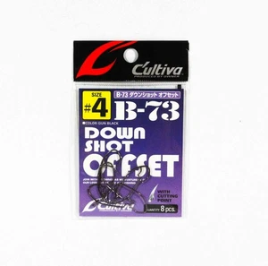 Owner B-73 Worm Hook Down Shot Offset Size 4 (1126) - Picture 1 of 6