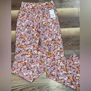 New Billabong XS "Hand Loose" Floral Patterned Pants 611 - Picture 1 of 7
