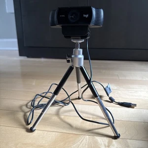 Logitech Logi Pro HD 1080p Kamera internetowa Kamera wideokonferencja Z STATYWEM - Zdjęcie 1 z 4
