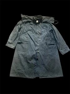 Vintage hochwertige Country Wear Jacke XXL blau Wachsmantel bitte lesen - Bild 1 von 14