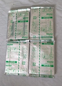 Instax Fujifilm Color Film 4 Packs 40 Photos  - Picture 1 of 7