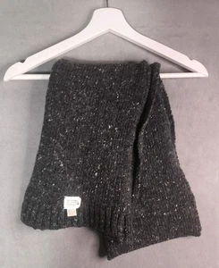 Celtic & Co grau gesprenkelt weich Donegal Merinowolle Schal UVP £60 (80" x 8,5") - Bild 1 von 4