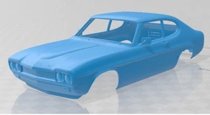 Resin 3D Printed 1/24 - 1/64 Scale Ford Capri RS 2600 1970 Car Body - Bild 1 von 1