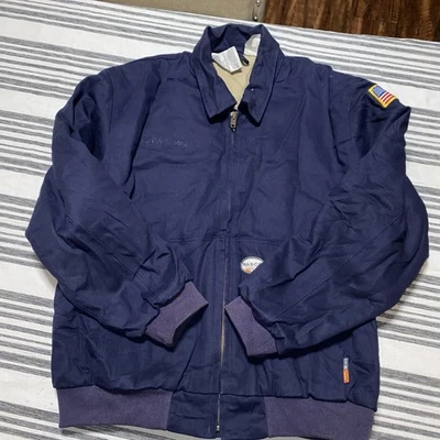 Rasco FR Navy Full Zip Jacket XL - Image 1 of 4