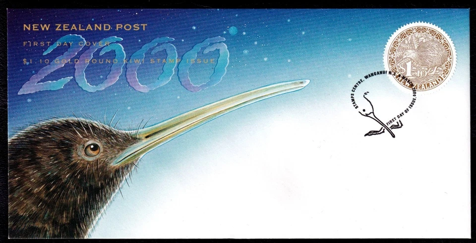 New Zealand 2000 Kiwi $1.10 First Day Cover FDC SC 1635 - Image 1 of 1