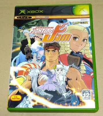 Capcom Fighting Jam Microsoft Xbox CAPCOM Fighting Game A9B-00001 w/Case JP 66 - Image 1 of 4