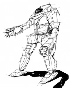 Exterminator EXT-4D | CGL 1:265 Escala Battlemech | Battletech Miniatura - Imagen 1 de 1