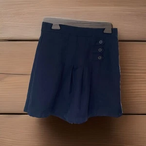 Uniforme Escolar Lee Skort Plisado Frontal Pantalones Cortos Cremallera Lateral Azul Marino Niñas 10 - Imagen 1 de 8