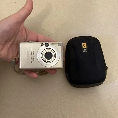 Cámara digital Canon PowerShot SD600 ELPH con estuche probado funcionando Foto 1 de 4