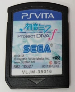PS Vita Hatsune Miku Project Diva f Japan Version Cartridge Only 9803 SP - Picture 1 of 2