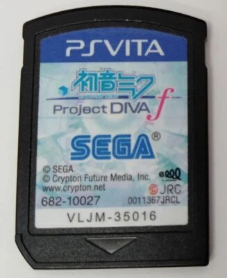 PS Vita Hatsune Miku Project Diva f Japan Version Cartridge Only 9803 SP - Image 1 of 2