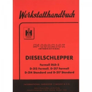 McCormick Farmall DLD-2/D-212/D-217/D-214 Standard - Traktor Werkstatthandbuch - Bild 1 von 2