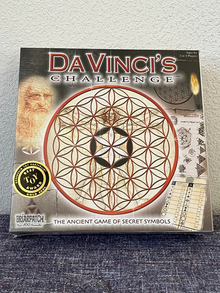 DaVinci’s Challenge Board Game Ancient Game of Secret Symbols 2-4 Players NEW - Image 1 of 1