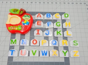 Leap Frog Nevera Fonética Alfabeto Magnético Apple Worm Base 26 Letras 2018 - Imagen 1 de 11