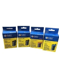 G&G Tintenpatronen NB-0LC31 C, Brother LC31C/LC800C -2 Bk, 1 Magenta, 1 Cyan - Bild 1 von 5