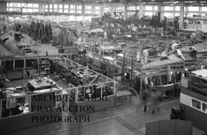 Boeing Aircraft Airplane Factory Sea Island 1944 WW2 foto stampa fotografica - Foto 1 di 1