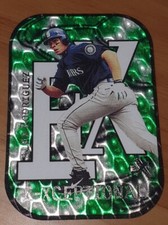 2000 Fleer E-X E-Xceptional Green Alex Rodriguez SP Rare 724/999 Jambalaya like