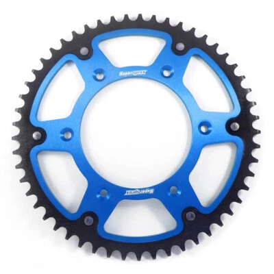 Supersprox Rear Sprocket 42T Blue for KTM 360 EXC 1996-1997 >520 - Image 1 of 2
