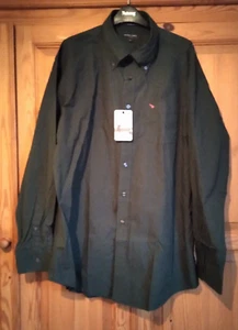 new with tag RACING GREEN XL SIZE dark green long sleeved shirt - Picture 1 of 8
