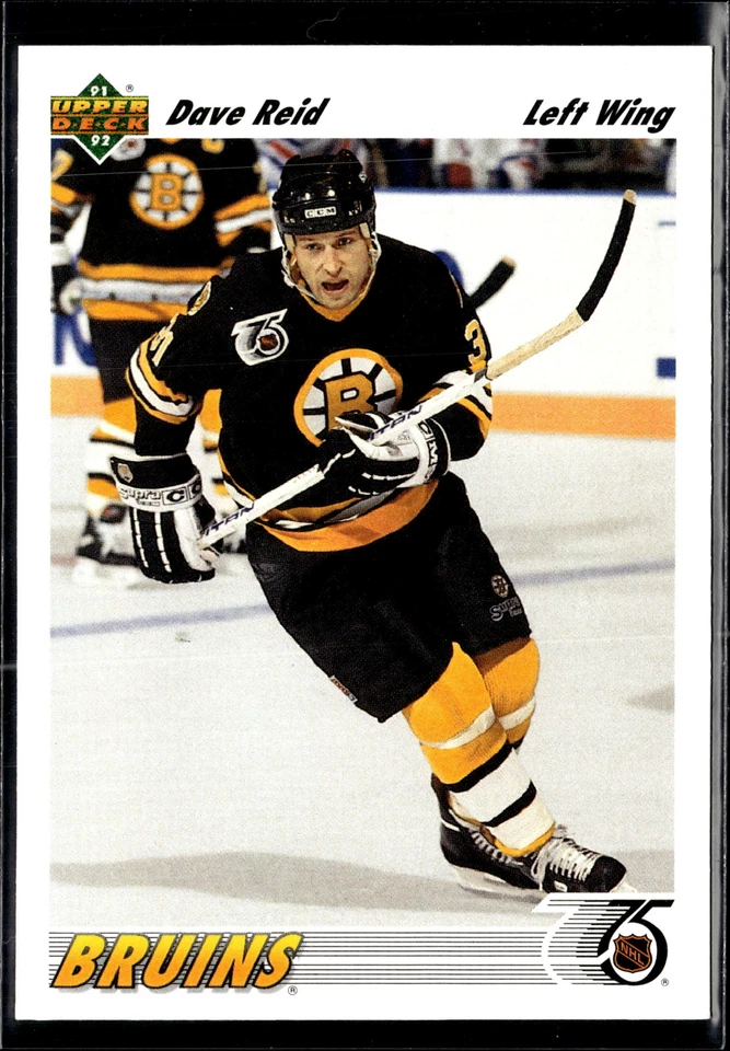 1991-92 Upper Deck #531 Dave Reid - Image 1 of 2