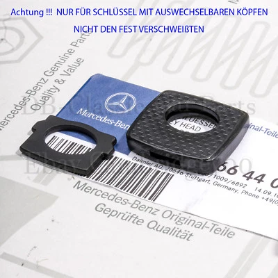 Original Mercedes Llave Cabeza Clave W107 W108 W109 W111 W113 - Imagen 1 de 2